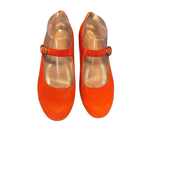 Dansko Womens Linette Red MilledNappa Clog -40 Mary Jane Hidden Heel - Picture 3 of 11